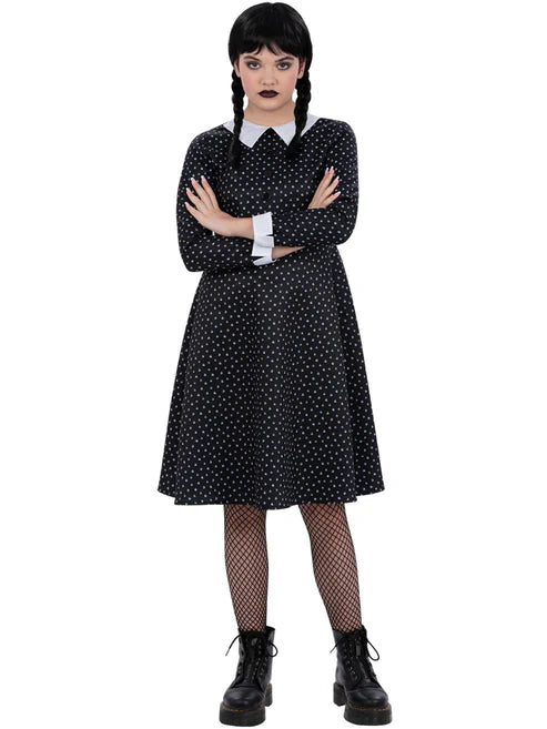 Childrens Gothic School Girl Costume - Medium