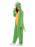 Dinosaur Costume, Green, with Hooded Jumpsuit XL