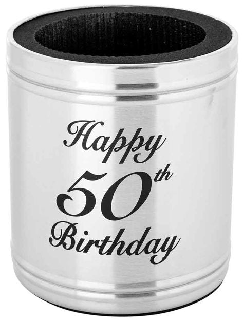 Stubby Holder Happy 50th Birthday
