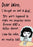 Dear Wine Birthday Card