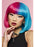 Manic Panic® Blue Valentine™ Glam Doll™ Wig Bob with Fringe, Heat Styleable