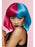 Manic Panic® Blue Valentine™ Glam Doll™ Wig Bob with Fringe, Heat Styleable