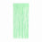 Matt Fringe Curtain Backdrop Mint Green