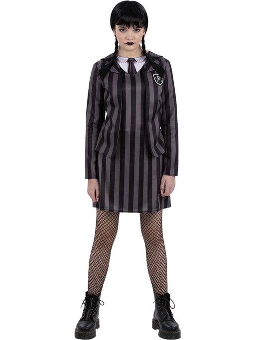 Kids Gothic School Uniform Costume Small 4-6