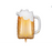 Party Deco Foil Shape Beer (66cm x 54cm)