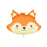 Fox Foil Super Shape Balloon 57cm x 42cm