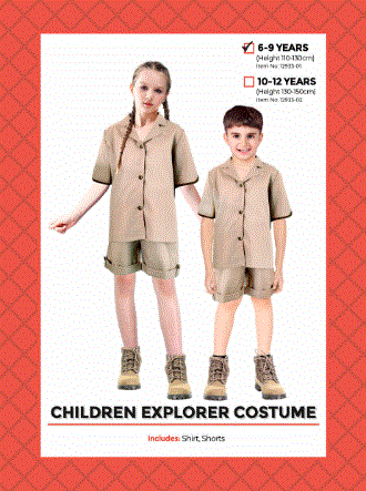 Children's Explorer Costume