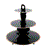 Black/Gold Eco Cupcake Stand