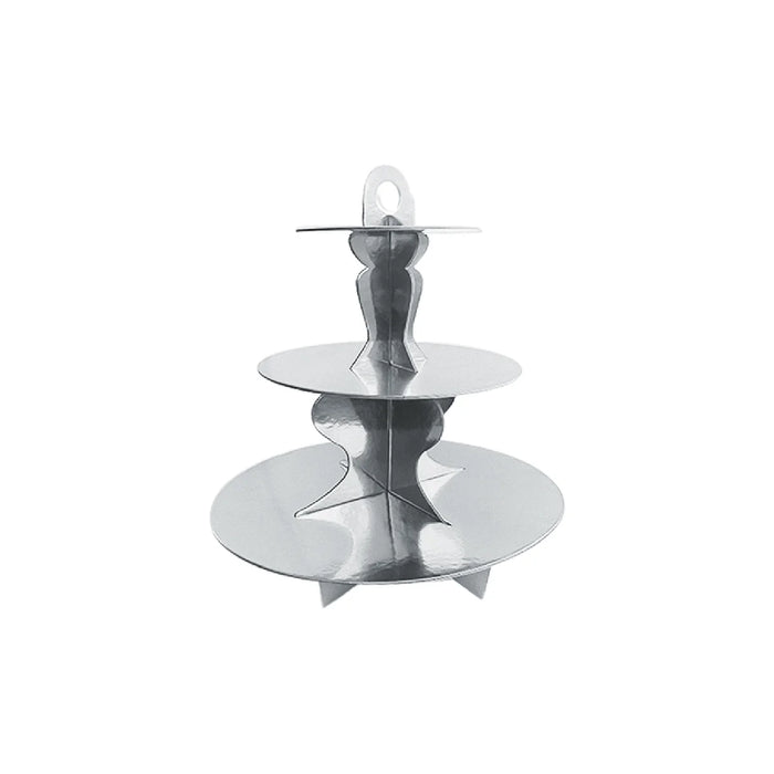 Silver Cupcake Stand
