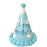 Pom Pom Party Hat - Blue