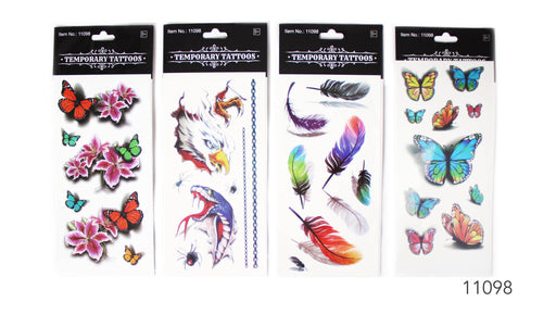 Temorary Tattoos Mixed Designs