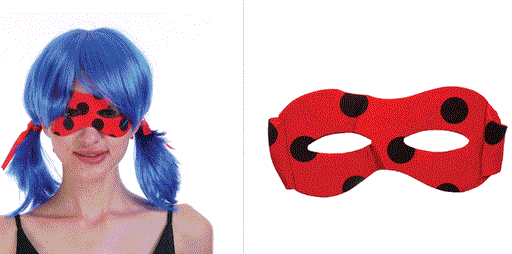 Ladybug Eye Mask