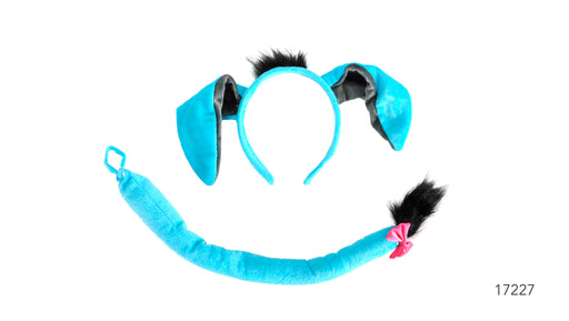 Donkey Cartoon Headband And Tail Set