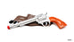 Silver Toy Revolver & Holster