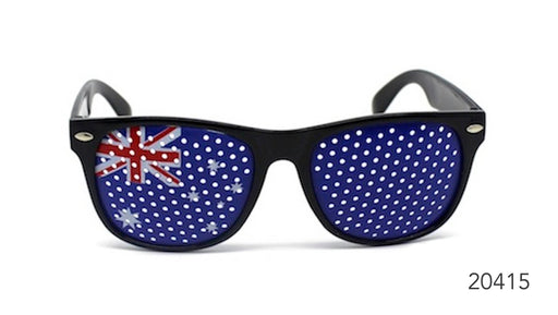 Party Glasses Australian Flag (Wayfarers)