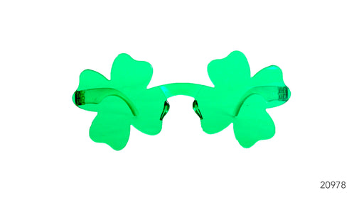 Shamrock Perspex Party Glasses