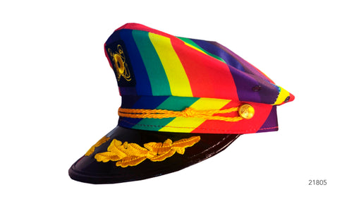 Rainbow Sailor Cap