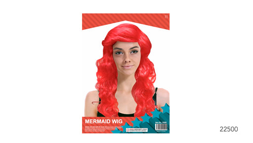 Red Long Wig (Little Mermaid)