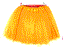 Orange Kids Tutu 30cm