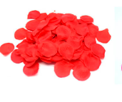 Fabric Red Rose Petals 150 Pk