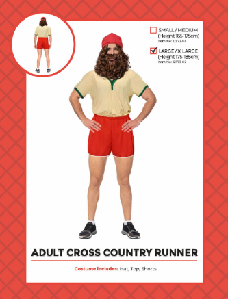 Adult Cross Country Runner - Large/Extra Large