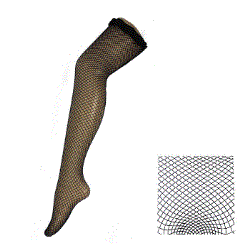 Fishnet Pantyhose (Black)