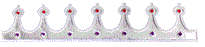 Fabric Crown - Silver