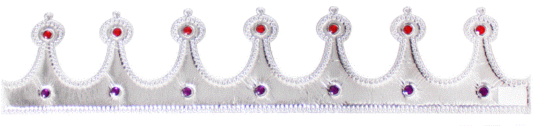 Fabric Crown - Silver