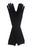 Extra Long Black Gloves 53cm
