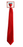 Plain Red Long Tie