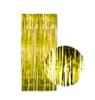 Gold Metallic Curtain
