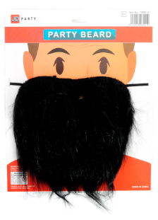 Black Party Beard