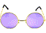 Party Glasses Hippy Round, Mixed Colors Large