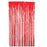 Red Foil Curtain 200 x 100cm