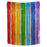 Rainbow Foil Curtain 160x200cm
