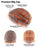 VIVA Gigi Red Wavy Bob Wig with Dark Roots