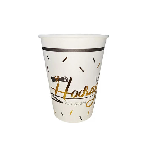 Hooray Graduation Cups 8 Pack