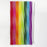 Multicolour Plastic Reusable Straws with Brush 20cm 16 Pack