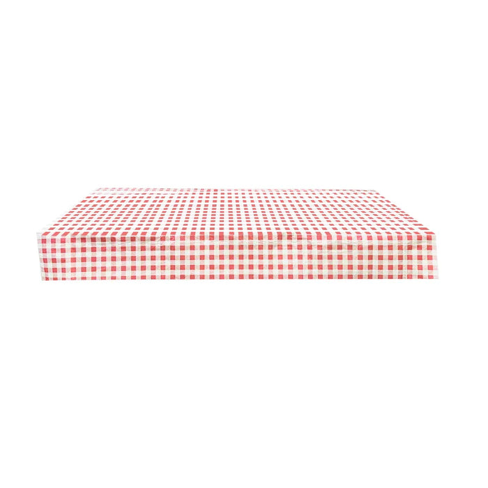 Red Gingham Table Cover