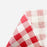 Red Gingham Table Cover