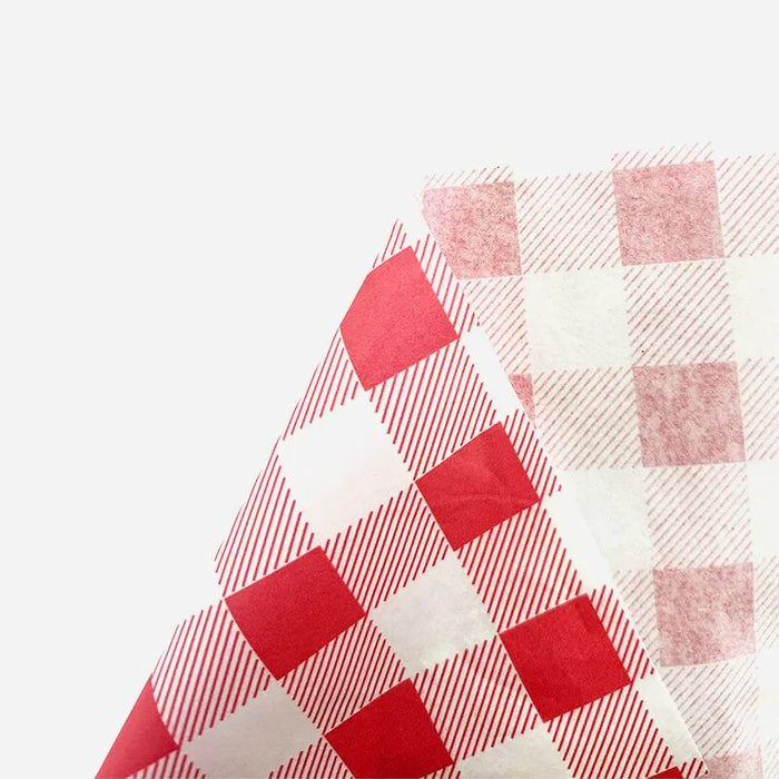 Red Gingham Table Cover