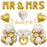 Mr & Mrs Foil Balloon Garland Diy Kit