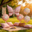 Pink Butterfly & Daisy Foil Balloon Set 5pcs