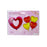 Red & Gold Love Heart Foil Balloon Set 5pcs