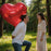 32" Red Heart Foil Supershape