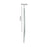 Metallic Silver Candles 6 Pack