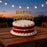 Happy Birthday Candles Gold  13 Letters