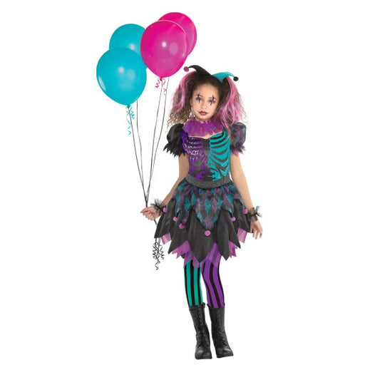 Haunted Harlequin Childrens Costume 6/8 years