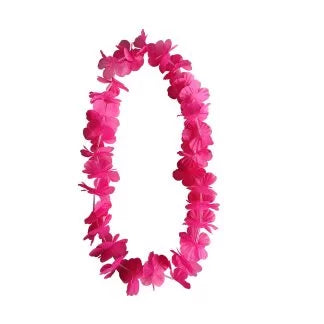 Small Petal Lei - Hot Pink