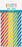 40 Paper Straws Assorted Colours